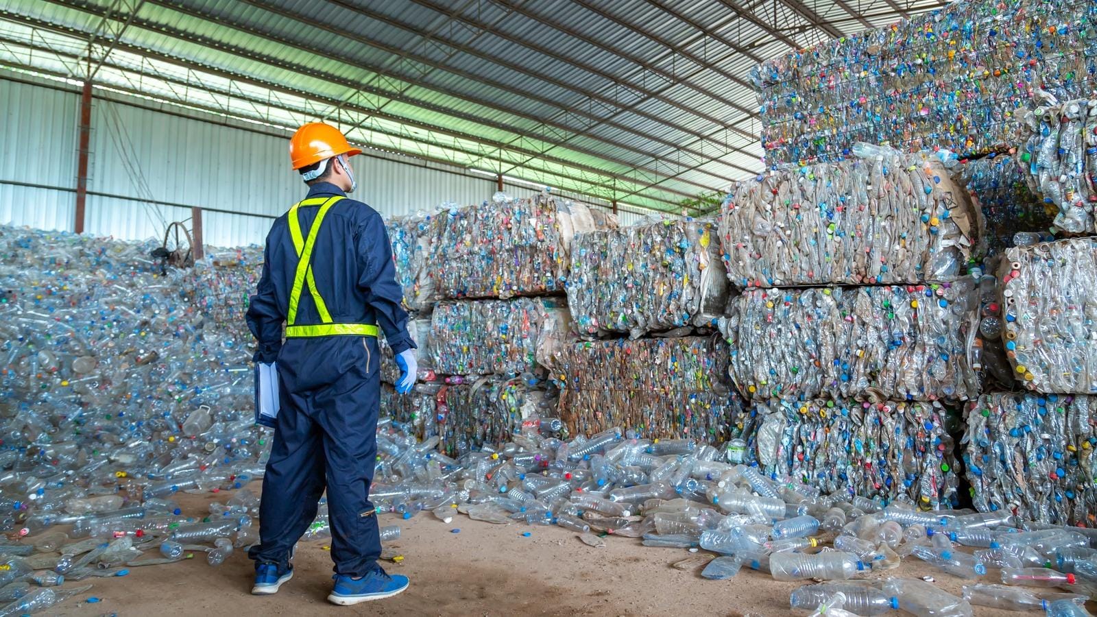 plastic bottles